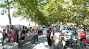 Vide-greniers estival animé au boulodrome de Calvisson