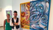Villa Parry : Psico expose ses œuvres colorées jusqu'à fin juillet