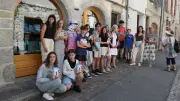 Visite des collégiens de Génolhac à la Librairie qui relie