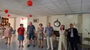 Visite des élus à l'Ehpad de Florac pour échanger avec les résidents