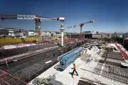 Visite du chantier d'Haliotis 2, future station d'épuration ultra-moderne de Nice