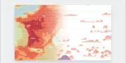 Visualisez le caractère hors norme de la vague de chaleur de juin