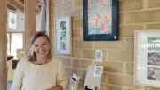 Véronique Bianchi expose ses sérigraphies à la Maison des Montagnes du Caroux