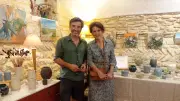 Véronique Lamour et Joseph Créac'h exposent à la Cave du Presbytère