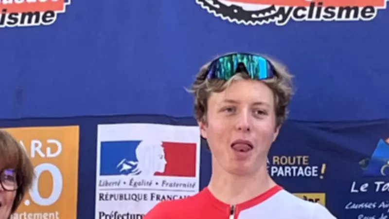 Tour cycliste : Lars Franken remporte le contre-la-montre à Logrian-Florian