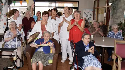 À 100 ans, une nouvelle centenaire fêtée à l'Ehpad de Seyne
