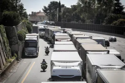 A8 : plusieurs kilomètres de bouchons entre Nice et Antibes ce mardi soir