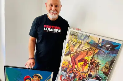 Affiches de cinéma des années 40 à 70 exposées à Saint-Raphaël