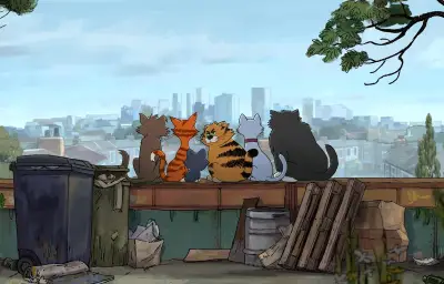 Alley Cats : la nouvelle série animée trash de Ricky Gervais