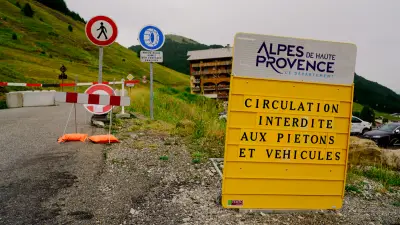 Alpes-de-Haute-Provence : la route du col d'Allos fermée deux mois