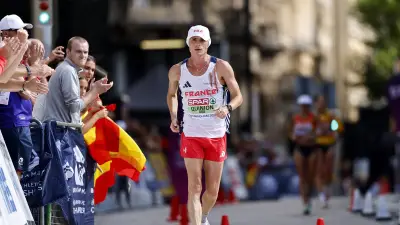 Aurélien Quinion en bronze sur le marathon marche aux Europe