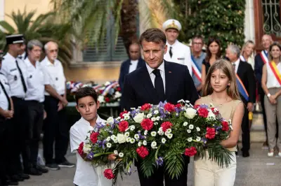 Bormes : Macron préside sa dernière cérémonie de libération