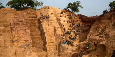 Centrafrique : éboulement dans une mine d'or artisanale, plusieurs dizaines de morts