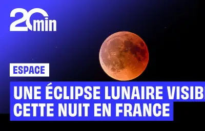 Éclipse lunaire partielle : comment l'observer en France cette nuit