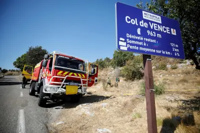 Col de Vence : 20 hectares brûlés, les pompiers toujours mobilisés