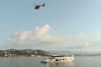Collision à Mandelieu : recherches sous-marines pour retrouver le pilote disparu