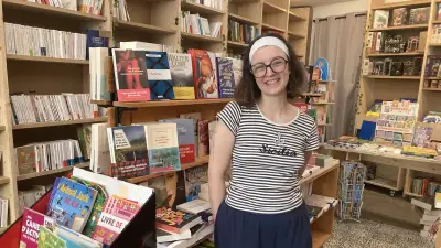 Corentine Pradier, 26 ans, reprend la librairie Occitane