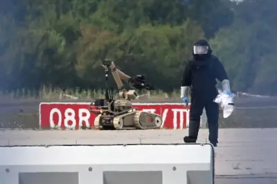 Drone explosif près de l'aéroport de Leipzig : enquête en cours