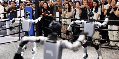 En Chine, derrière la vogue du robot humanoïde, l'enjeu de la robotique industrielle