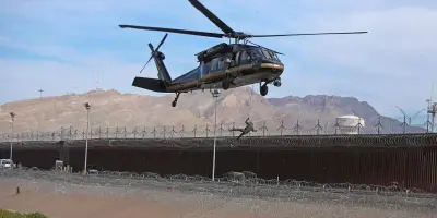 Exercices militaires américano-mexicains à la frontière