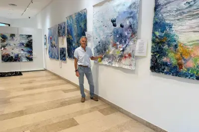 Exposition de Roger Boubenec à Bandol : la mer en aquarelles
