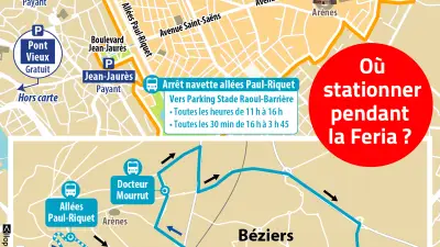 Feria de Béziers : où stationner du 12 au 16 août ?