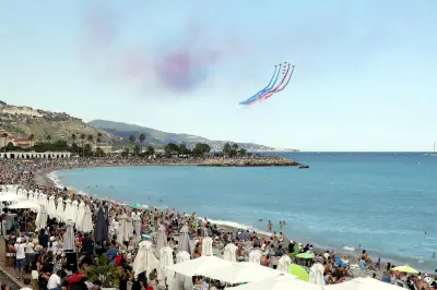 French Flyair à Menton : circulation et stationnement le 30 août
