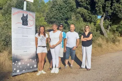 Hommage à Smoke : rassemblement pacifique devant la SPA de Flayosc