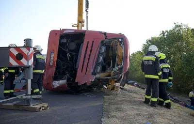 Hongrie : 12 morts dans un accident de bus sur l'autoroute M3