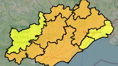 Hérault : risque incendie élevé dans six massifs forestiers