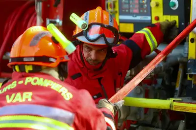 Incendie avenue François-Cuzin à Toulon : 18 pompiers mobilisés