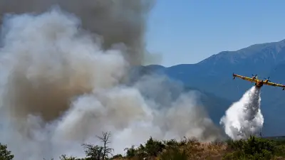 Incendie dans le Cap Corse : 130 hectares brûlés, dispositif maintenu