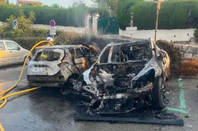 Incendie de voiture électrique à Mougins : plusieurs blessés