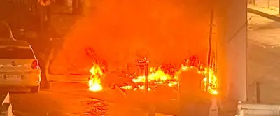 Incendie de voiture près du Polygone à Montpellier