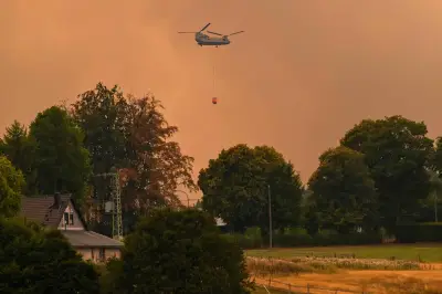 Incendie en Belgique : 3 000 hectares brûlés, évacuations et renforts européens
