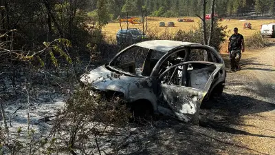 Incendie en Lozère : une voiture en feu à l'origine du sinistre