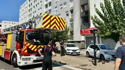 Incendie à Nîmes : 13 blessés légers, le secteur bouclé