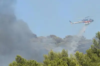 Incendie à Rians : 73 pompiers et 5 hélicoptères mobilisés
