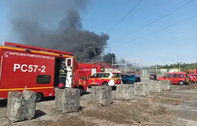 Incendie Seveso en Moselle : 30 000 habitants confinés