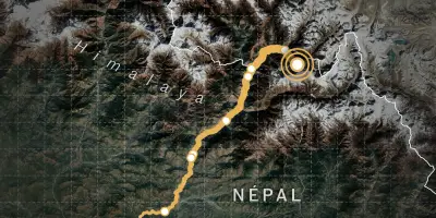 Inondations Népal Tibet : une catastrophe naturelle en cartes