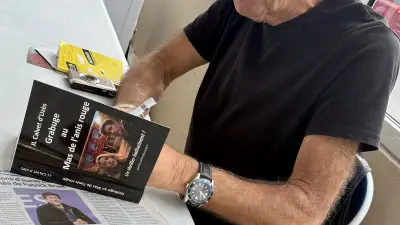 Jean-Louis Calvet dédicace son nouveau thriller au Super U