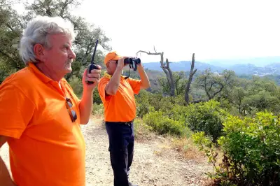 Jean-Pierre Maric, 72 ans, sentinelle bénévole contre les incendies à Auribeau