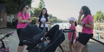À Laval, un club pour courir avec ses enfants en poussette