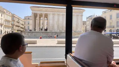 Le petit train de Nîmes séduit toujours après 10 ans