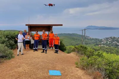 Le Pradet dote son CCFF d'un drone pour prévenir les feux de forêt