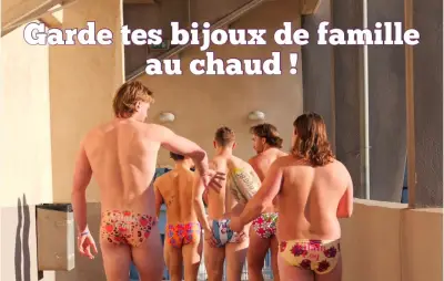 Le slip de bain signe son grand retour dans la mode masculine