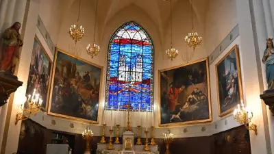 L'église Saint-Roch s'illumine en LED avant les fêtes