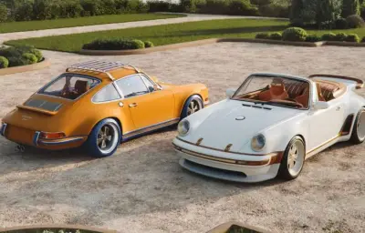 Louis Vuitton et Singer dévoilent deux Porsche 911 uniques