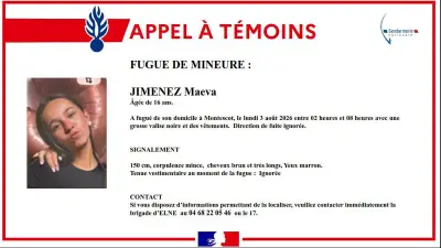 Maeva, 16 ans, introuvable depuis trois jours : appel à témoins