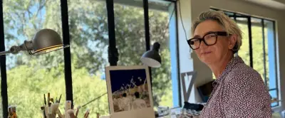Magali Réthoré : de commerçante à peintre, l'affiche de la Saint-Louis